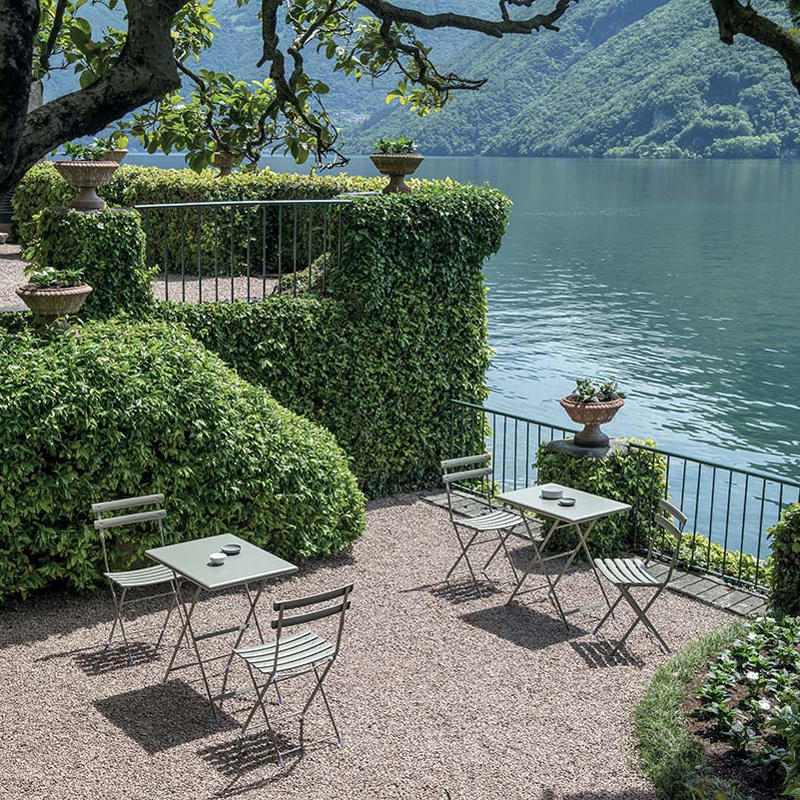 Chaise extérieur ARC EN CIEL Fer ancien EMU