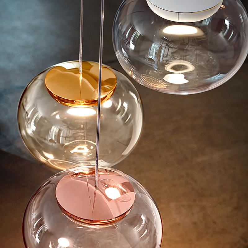 Suspension LA MARIÉE Blanc/Transparent STILNOVO