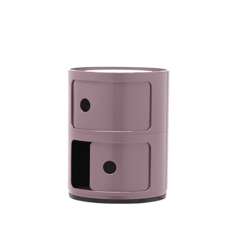 Meuble de rangement COMPONIBILI 2 tiroirs Mauve KARTELL