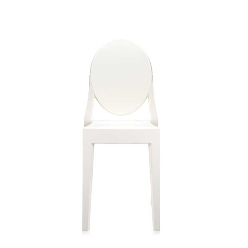 Chaise VICTORIA GHOST Blanc brillant KARTELL