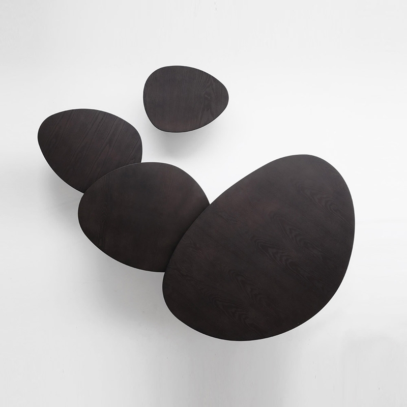 Table basse ECLIPSE Frêne gris chaud STUA