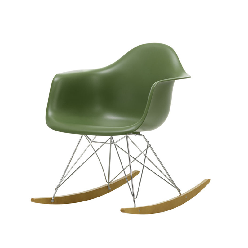 Fauteuil EAMES PLASTIC ARMCHAIR RAR Forêt RE VITRA