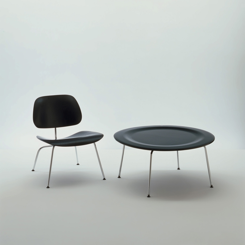 Fauteuil LCM Noir VITRA