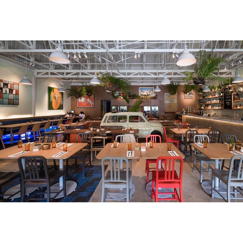 Chaise 111 NAVY CHAIR Rouge EMECO