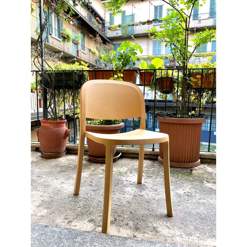 Chaise 1 INCH RECLAIMED Marron EMECO