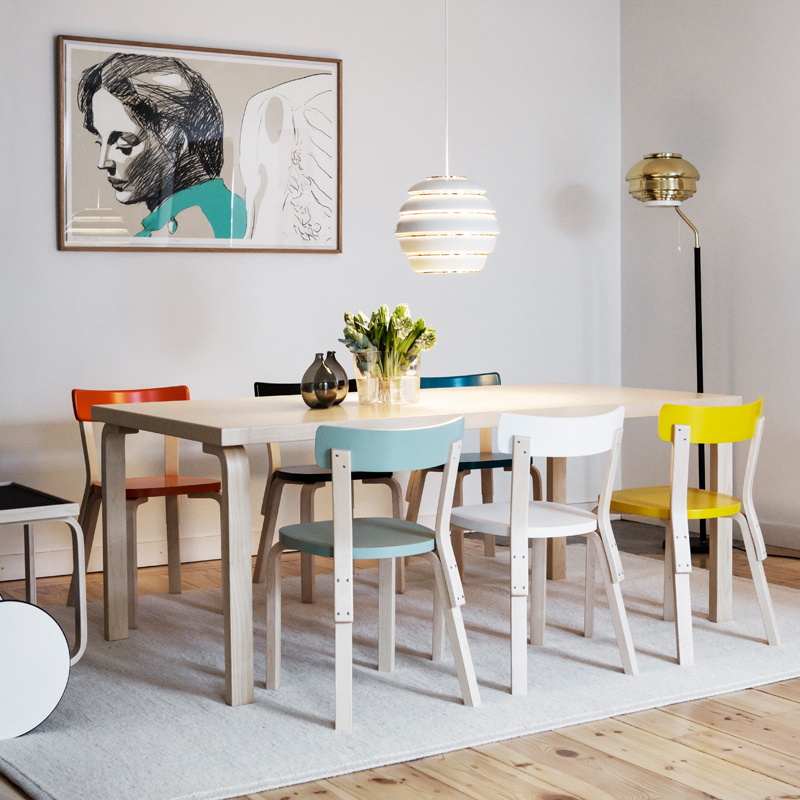 Chaise 69 Vert pâle ARTEK