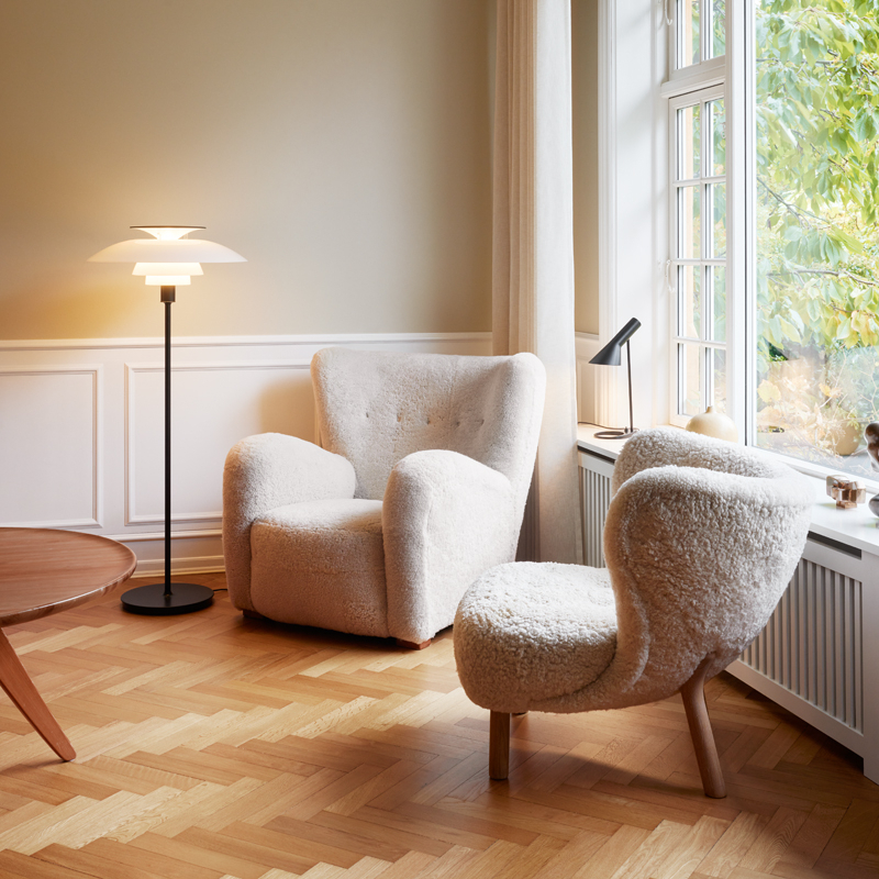 Lampe à poser AJ MINI TABLE Blanc LOUIS POULSEN