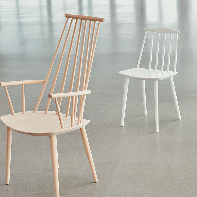 Chaise J110 Hêtre naturel HAY
