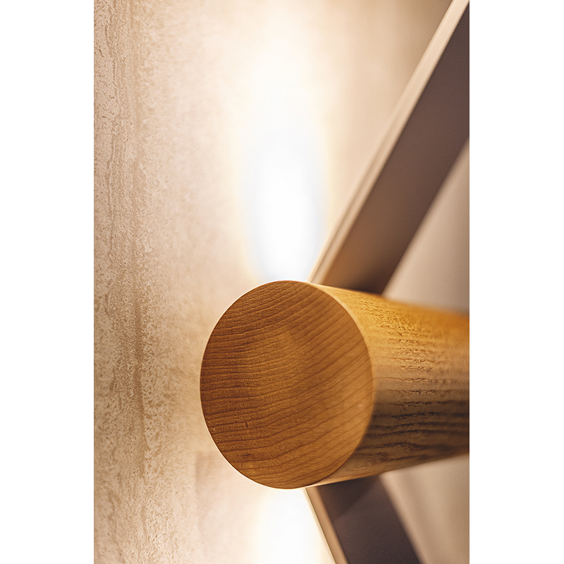 Applique NASTRO 563.43 Noir/ frêne TOOY