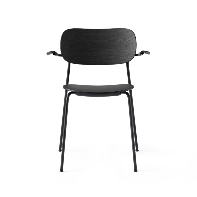 Chaise CO CHAIR avec accoudoirs Noir AUDO COPENHAGEN