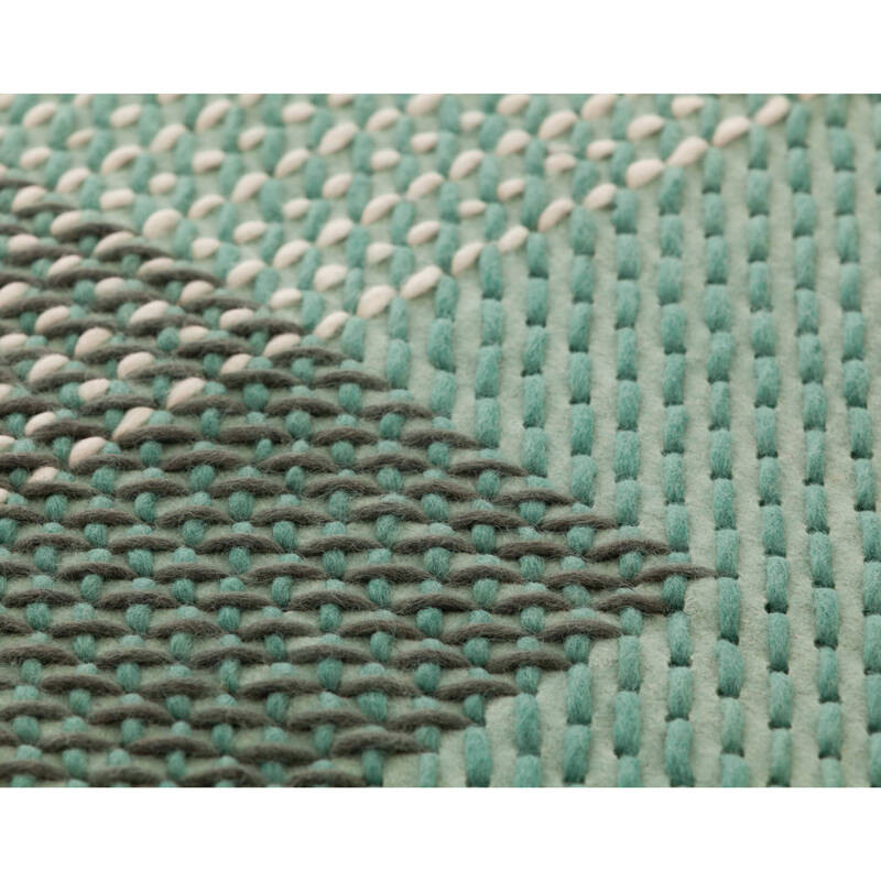 Tapis Tapis CANEVAS GEO Vert GAN