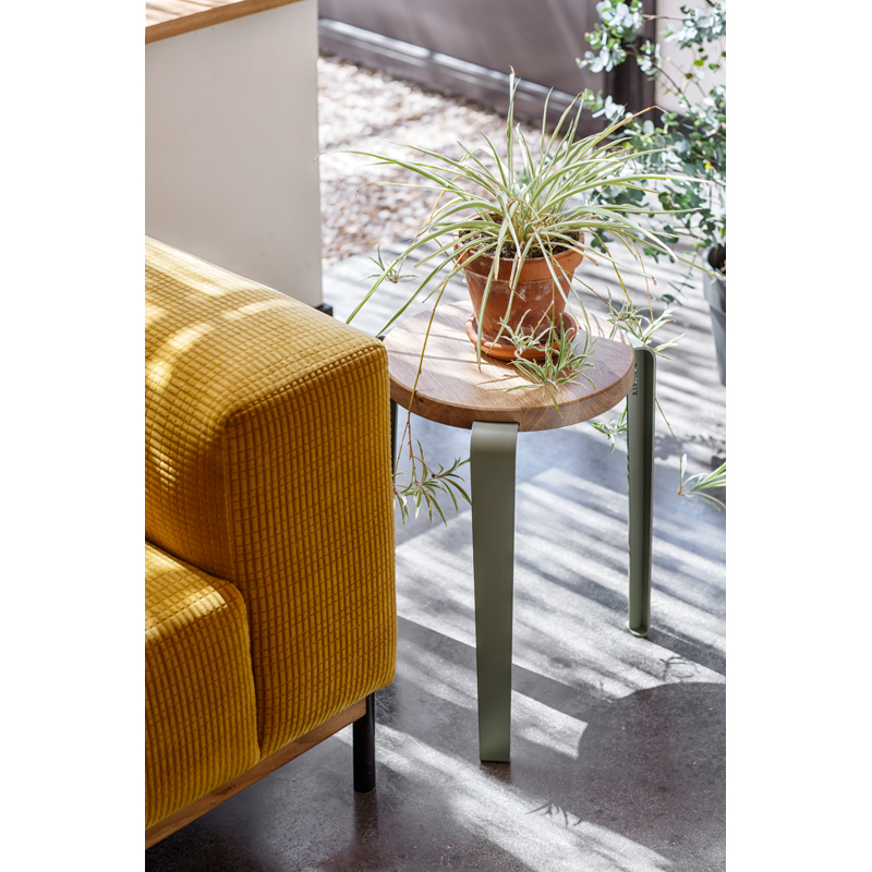 Tabouret LOU Chêne Gris Eucalyptus TIPTOE