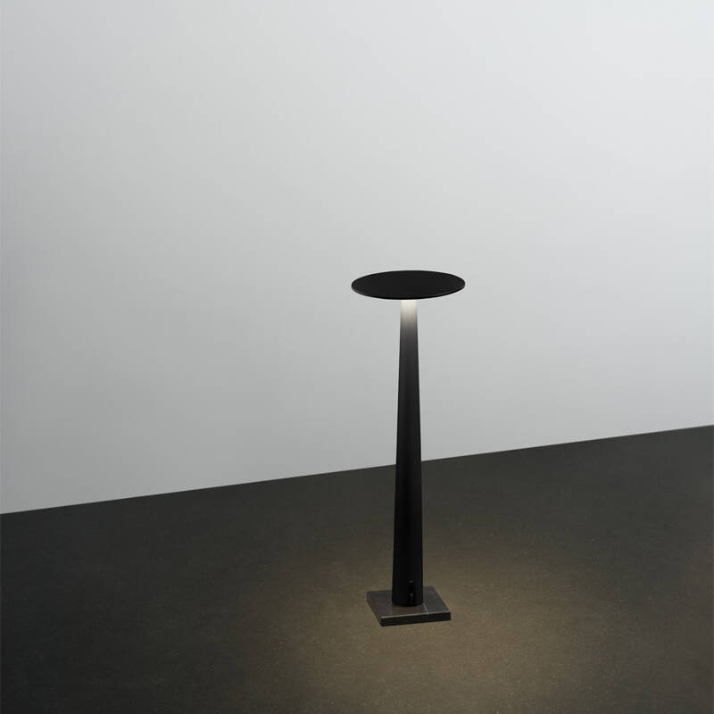 Lampe à poser PORTOFINO base marbre Noir NEMO LIGHTING