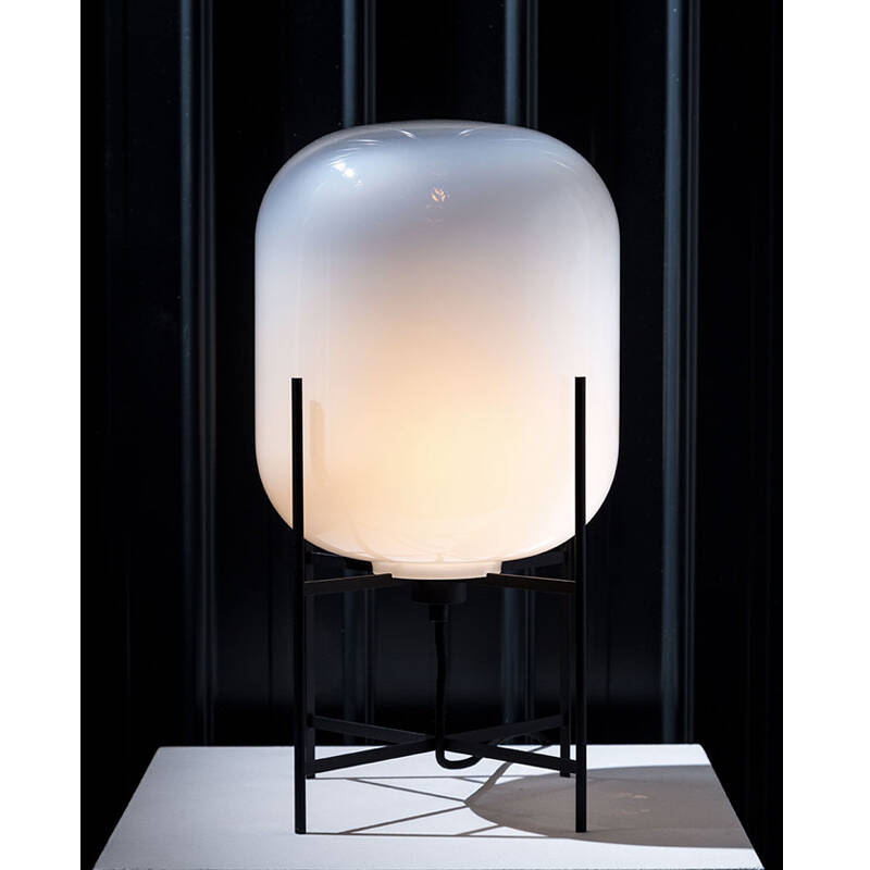 Lampe à poser ODA SMALL Blanc/ noir PULPO