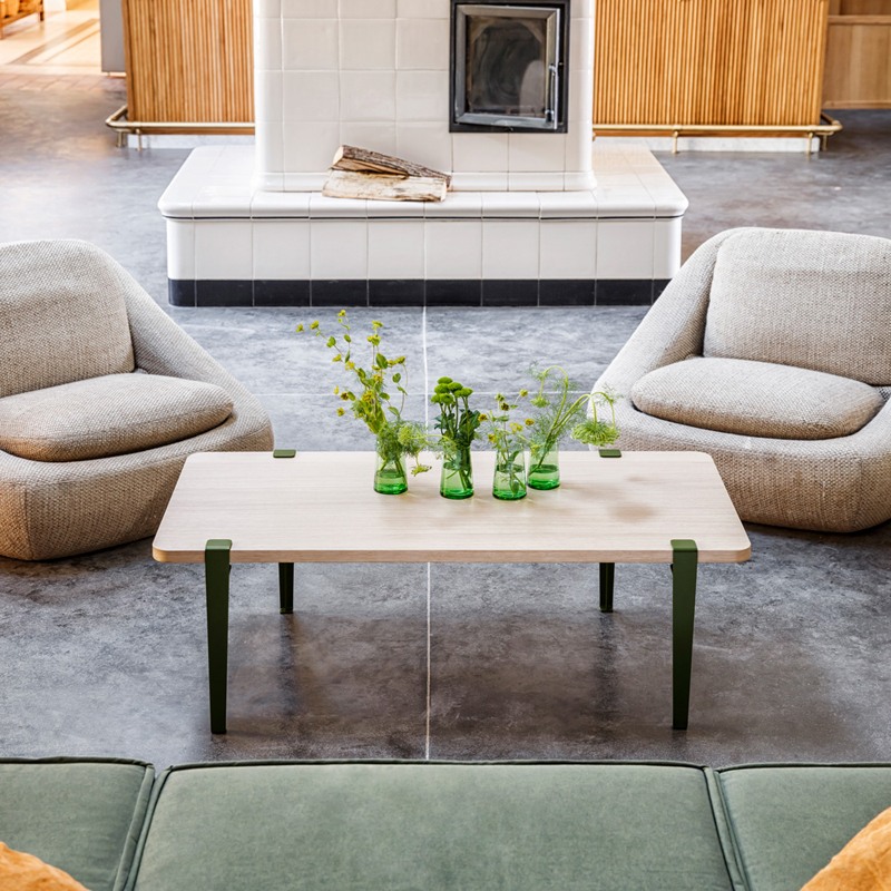 Table basse SANTIAGO Noir graphite TIPTOE