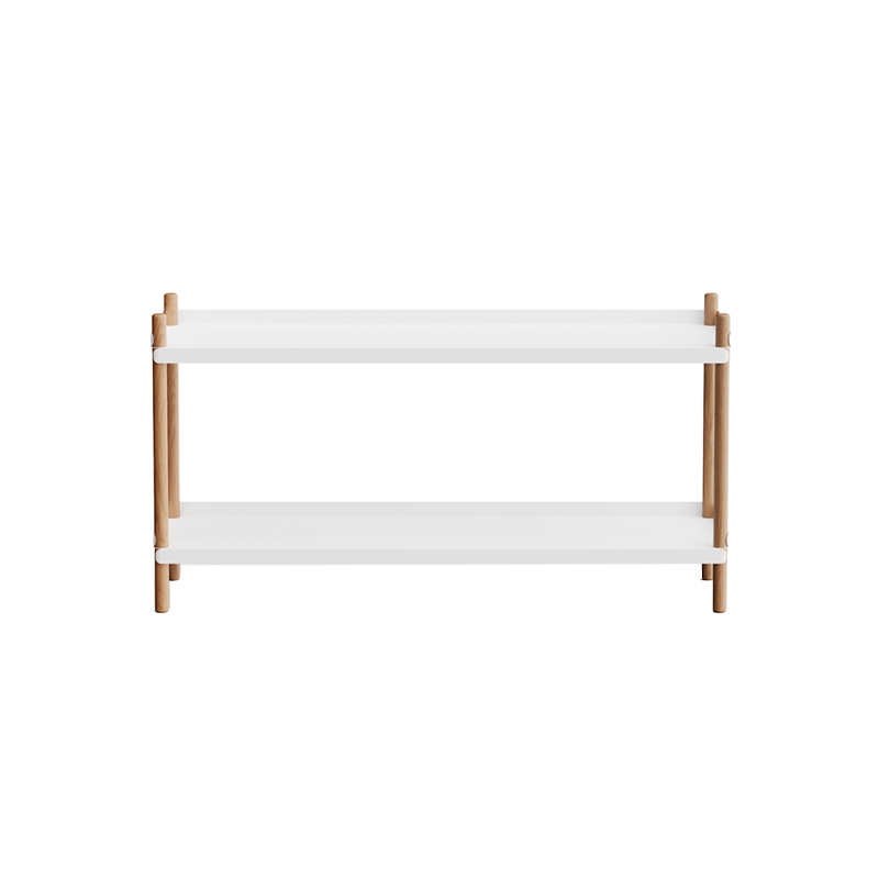 Etagère BOLT 100x53 Blanc/ chêne NINE