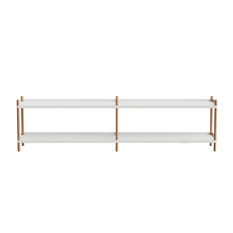 Etagère BOLT 200x53 Gris/ chêne NINE