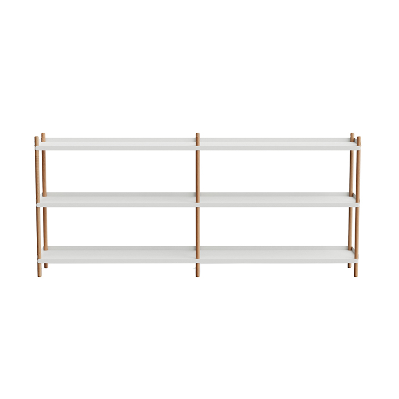 Etagère BOLT 200x88 Gris/ chêne NINE