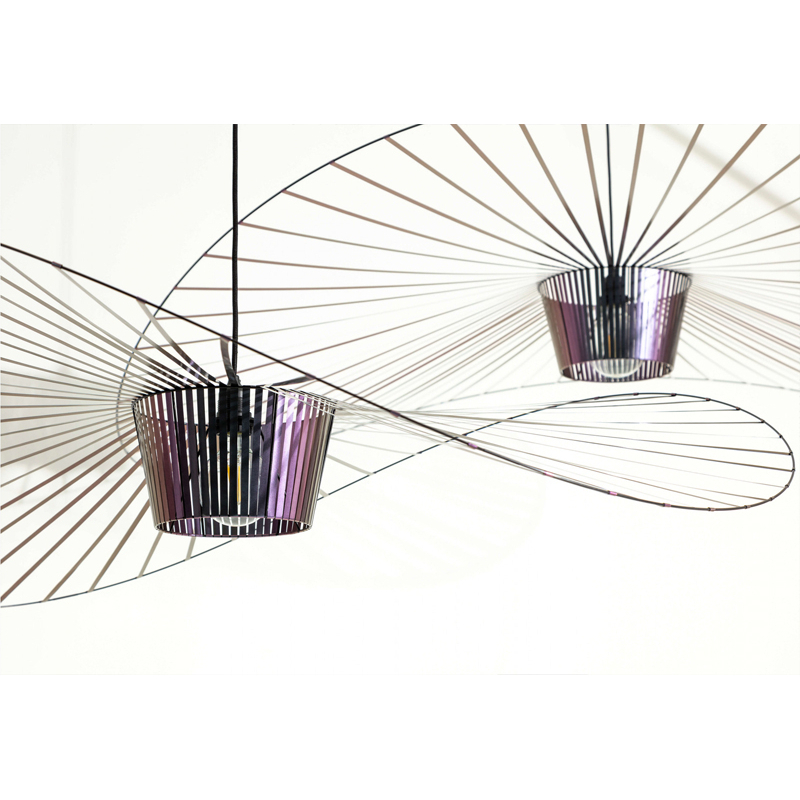 Suspension VERTIGO Scarabée noir irisé PETITE FRITURE