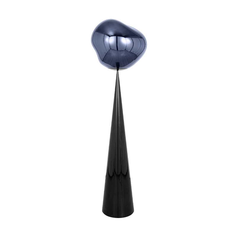 Lampadaire MELT CONE FAT Fumé TOM DIXON