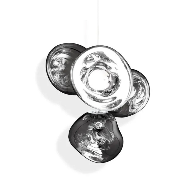 Suspension MELT CHANDELIER SMALL Chrome TOM DIXON