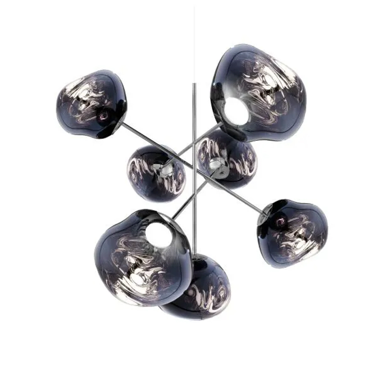 Suspension MELT CHANDELIER LARGE Fumé TOM DIXON