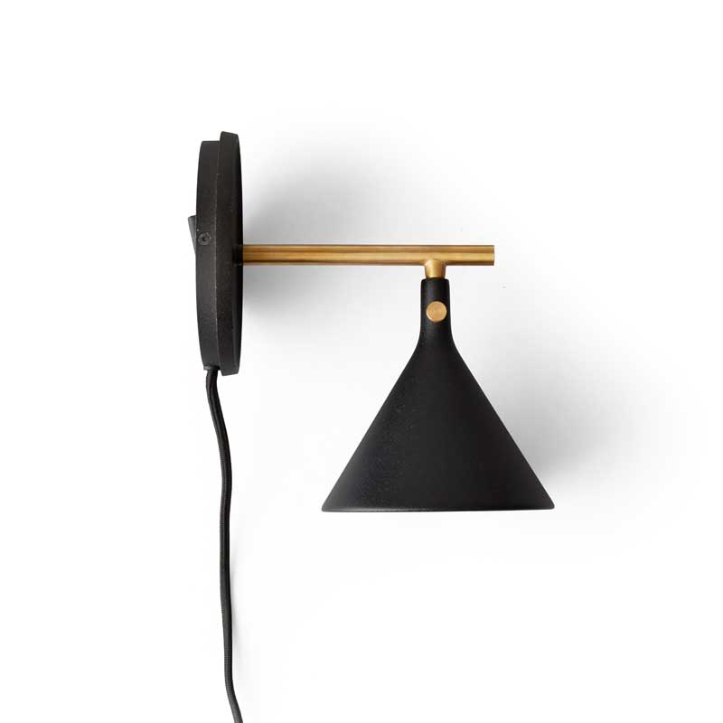 Applique CAST SCONCE WALL Noir AUDO COPENHAGEN