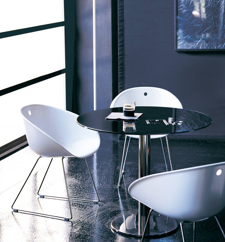 Table INOX 4411 Noir PEDRALI
