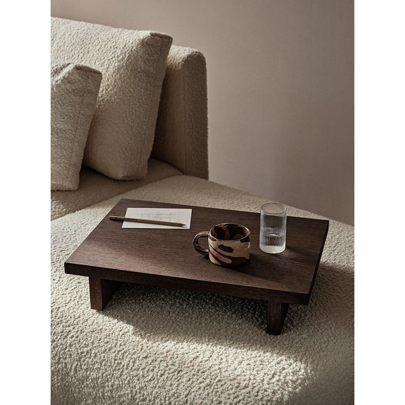 Table basse KONA L 78 Chêne teinte foncée FERM LIVING