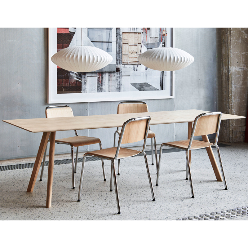 Table COPENHAGUE CPH 30 Chêne vernis à base d'eau HAY