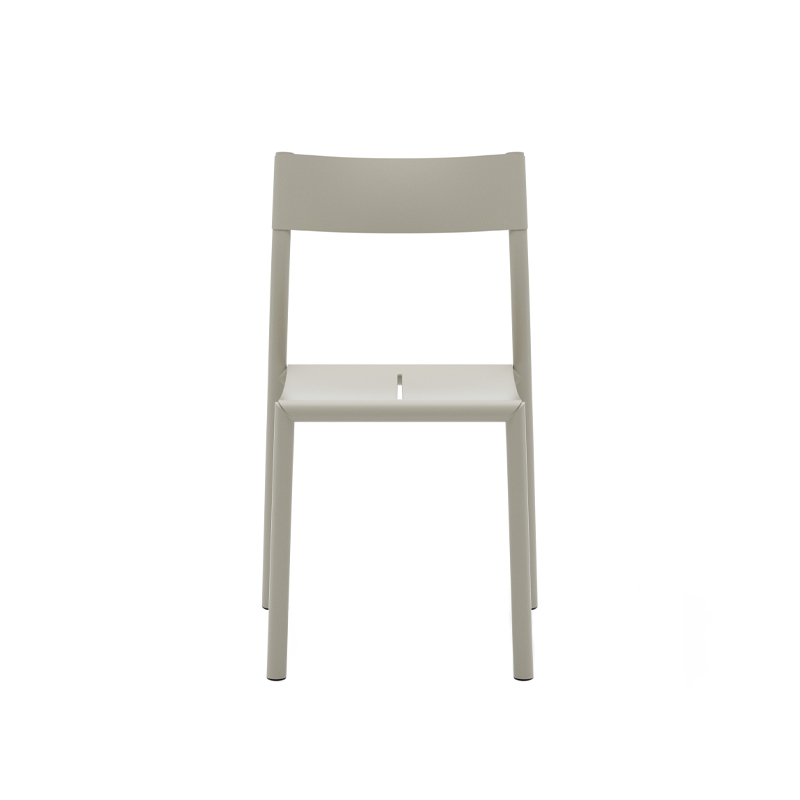 Chaise extérieur MAY Gris clair NEW WORKS