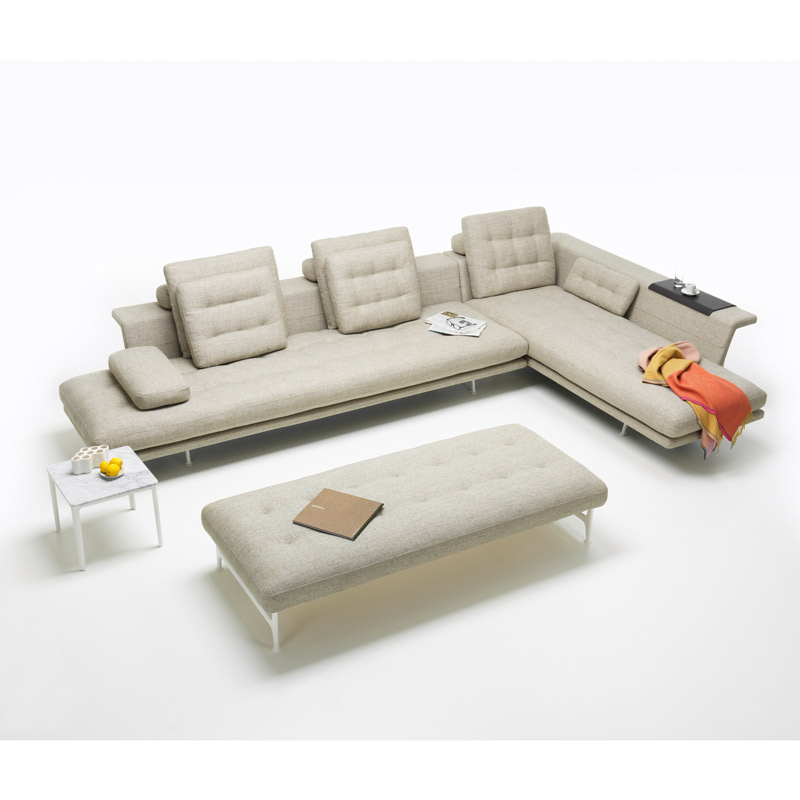 Banc GRAND SOFA BENCH Sable Melange VITRA