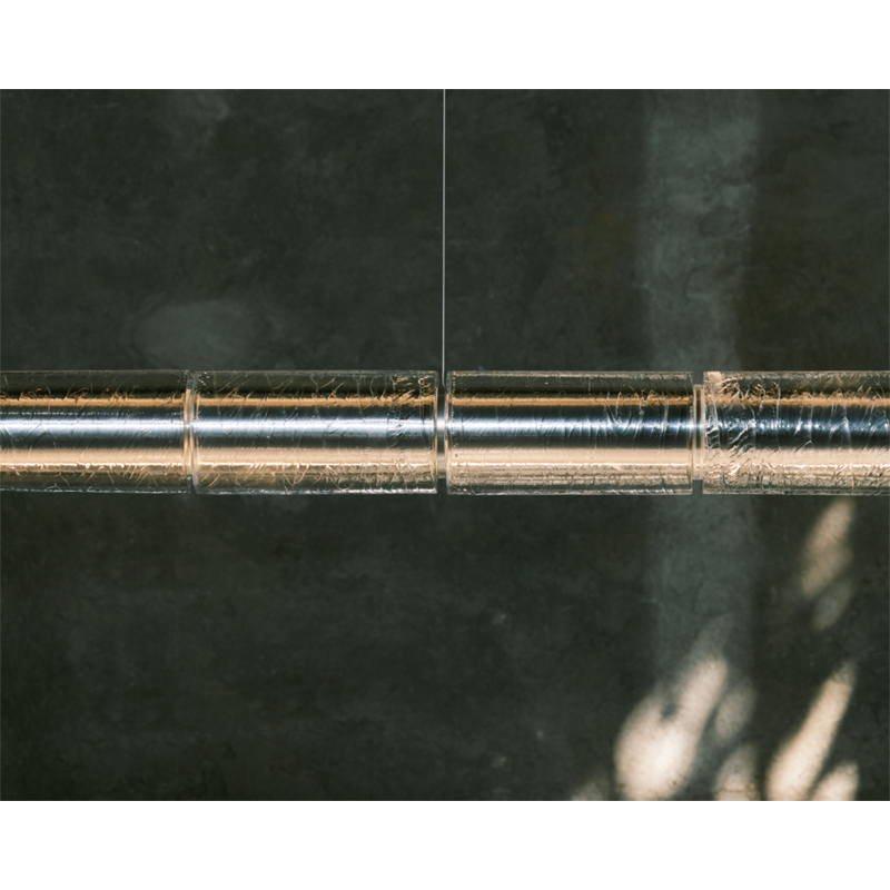 Suspension LUCE ORIZZONTALE S2 Verre FLOS