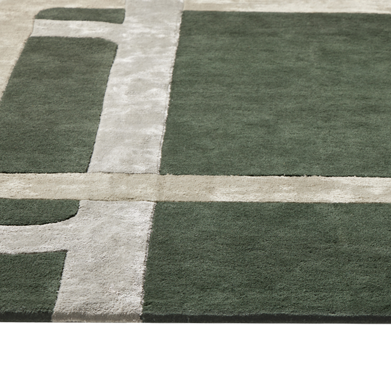 Tapis Tapis STOCKHOLM Vert bronze/Champagne PUNT MOBLES