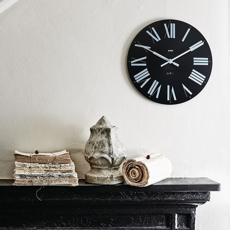 Horloge Pendule FIRENZE Noir ALESSI