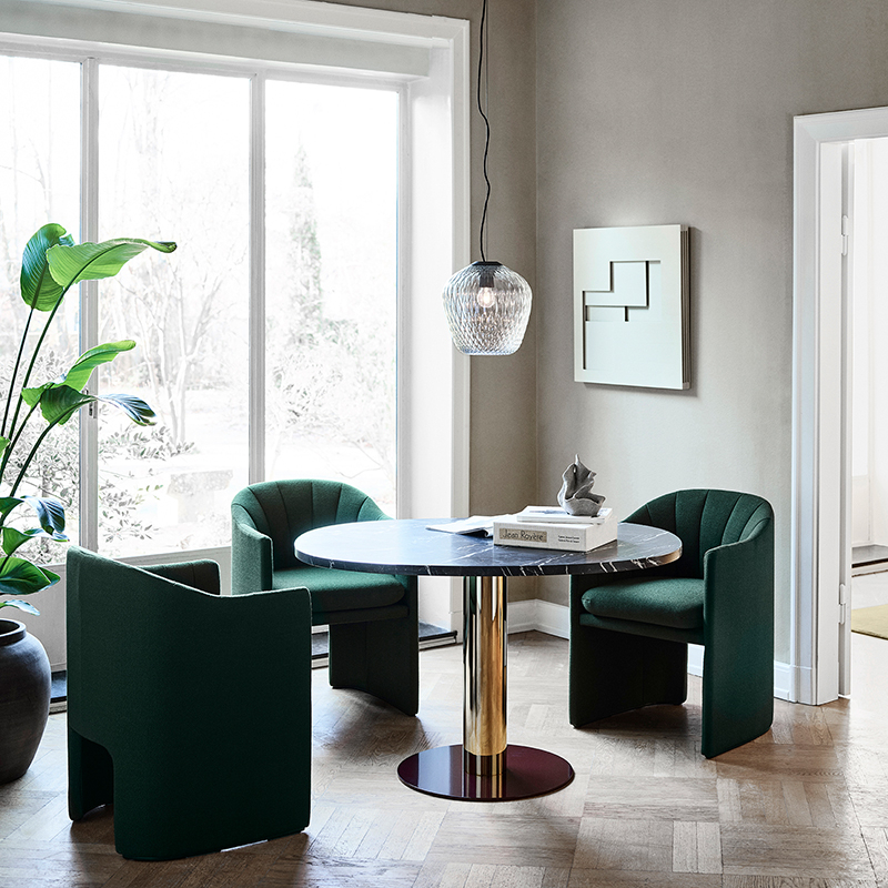 Suspension BLOWN SW3 Argent AND TRADITION