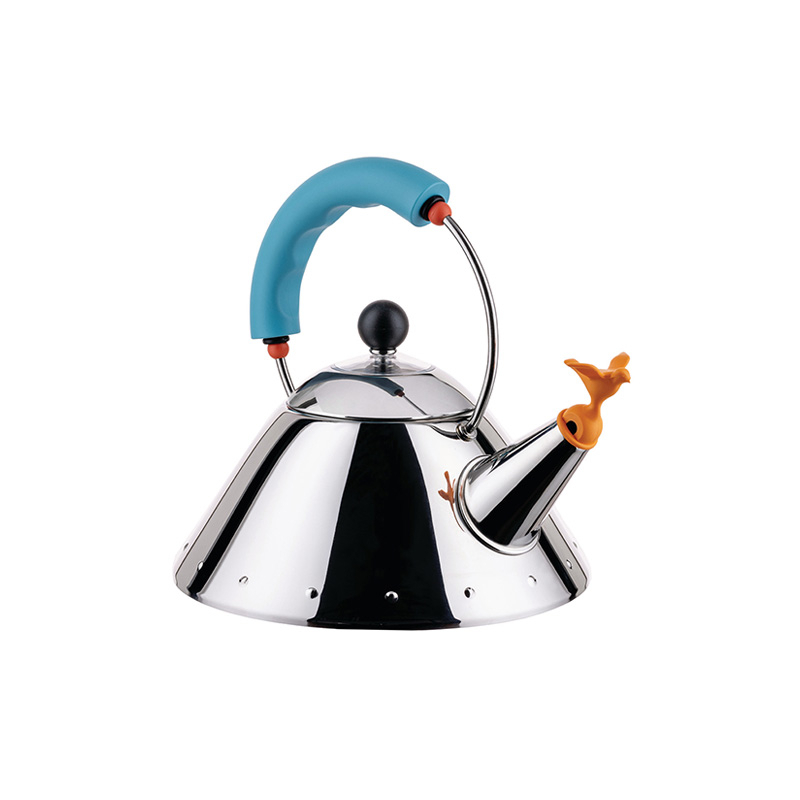 Café & Thé Bouilloire 9093/1 Bleu clair ALESSI