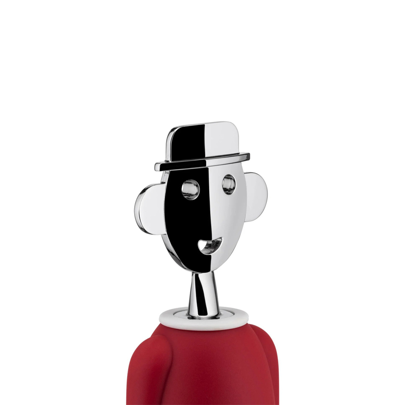 Accessoire de cuisine Tire-bouchon ALESSANDRO M. Rouge et blanc ALESSI