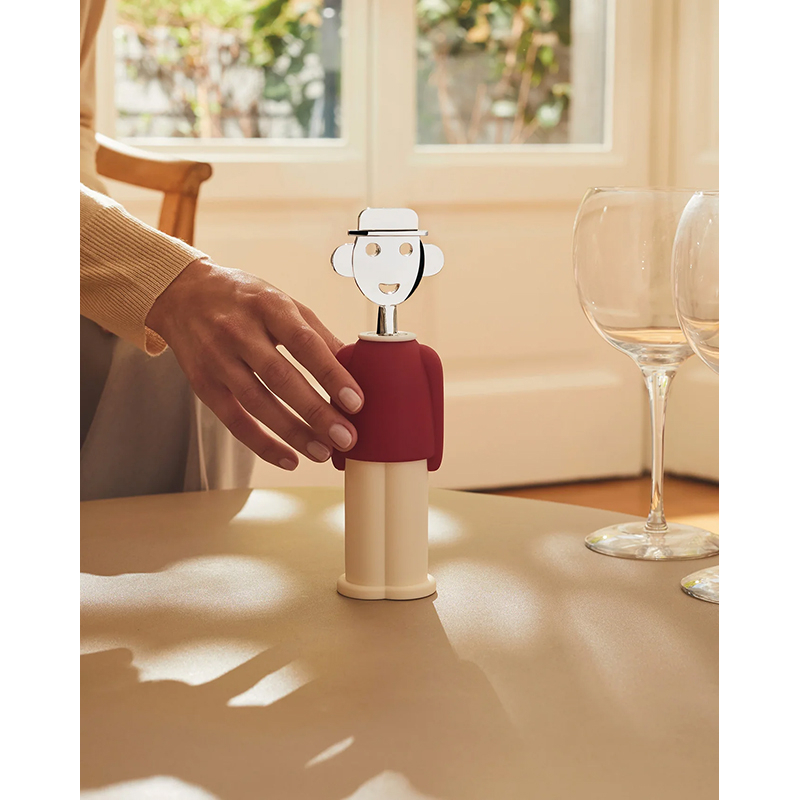 Accessoire de cuisine Tire-bouchon ALESSANDRO M. Jaune et noir ALESSI