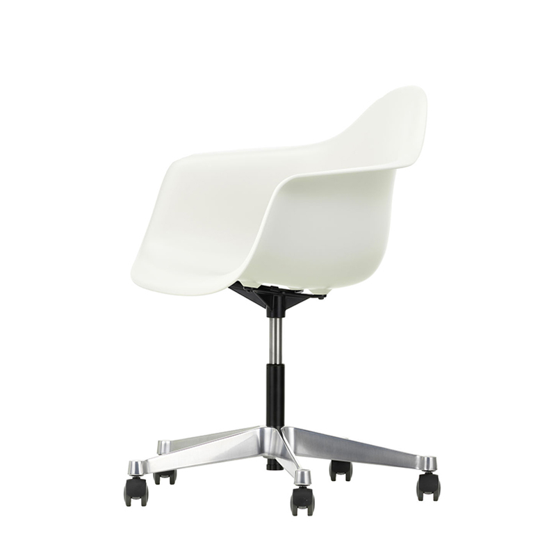 Fauteuil de bureau EAMES PLASTIC ARMCHAIR PACC Blanc VITRA