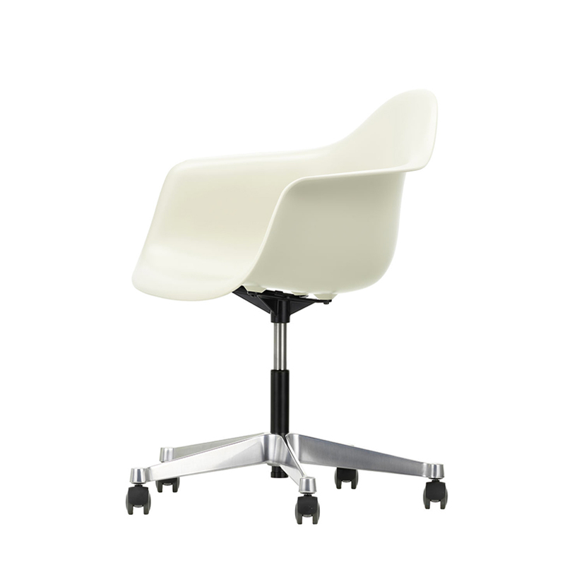 Fauteuil de bureau EAMES PLASTIC ARMCHAIR PACC Gris galet RE VITRA