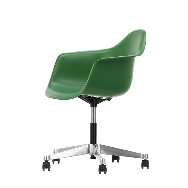 Fauteuil de bureau EAMES PLASTIC ARMCHAIR PACC Vert émeraude RE VITRA