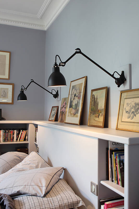 Applique GRAS N°222 conique Noir DCW EDITIONS