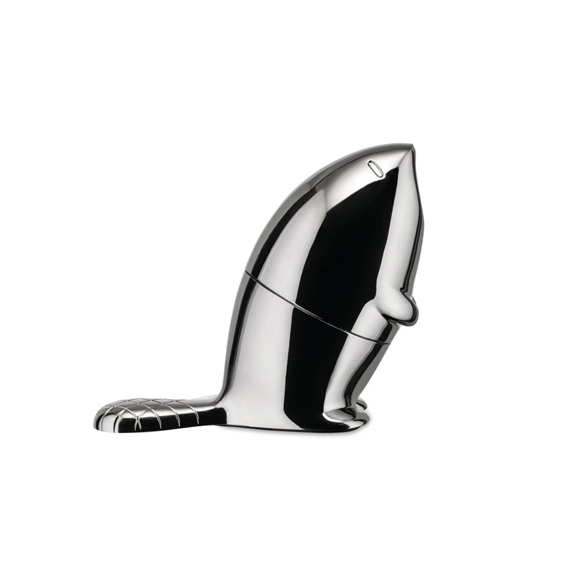 Accessoire de bureau Taille-crayon KASTOR Chrome ALESSI