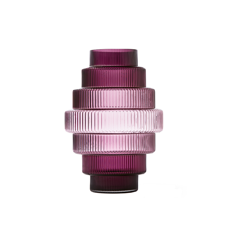 Vase Vase STEPS S Violet foncé POLS POTTEN