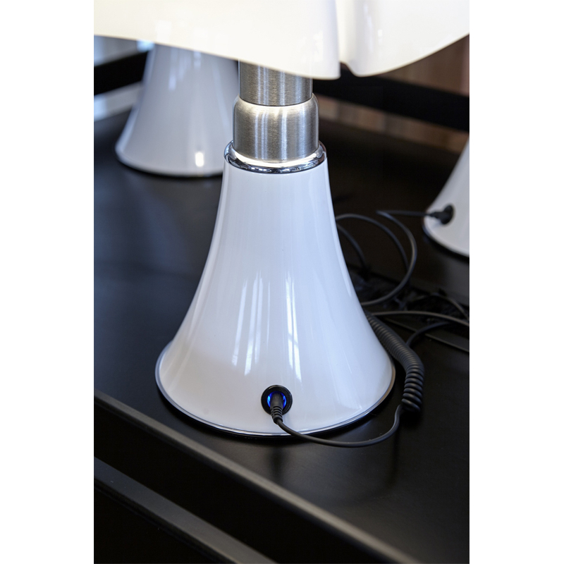 Lampe à poser MINIPIPISTRELLO sans fil Blanc MARTINELLI LUCE