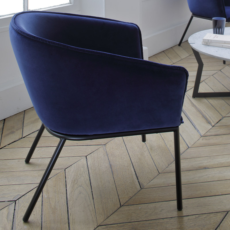 Fauteuil YOU LOUNGE Bleu 792 COEDITION
