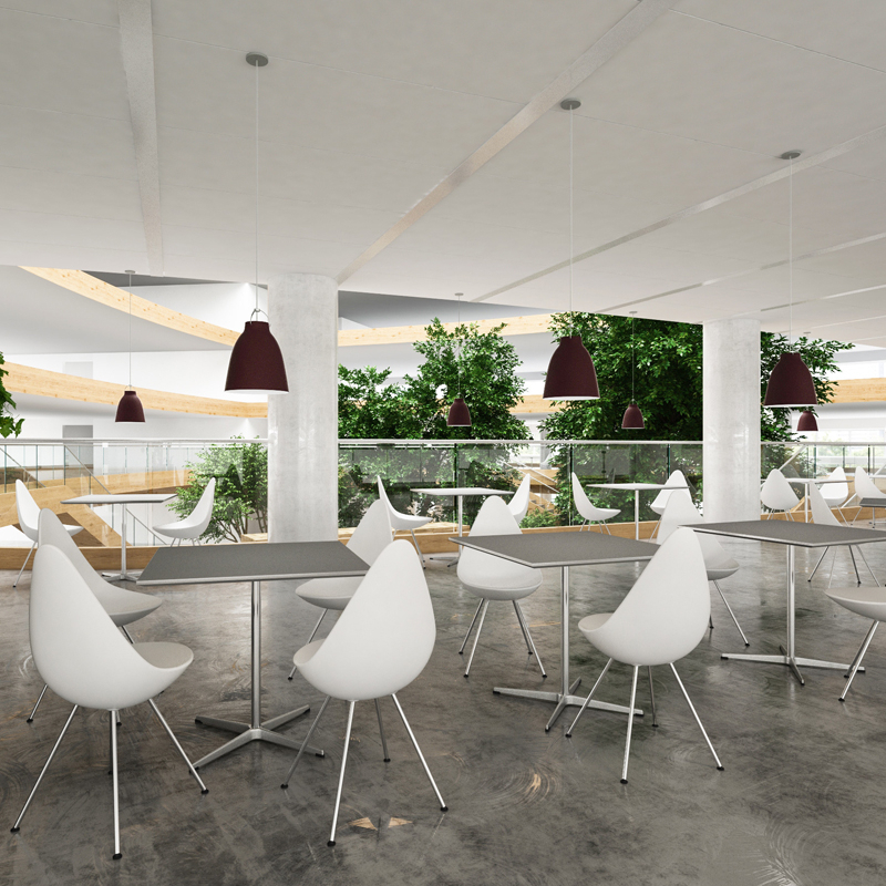 Chaise DROP Blanc FRITZ HANSEN