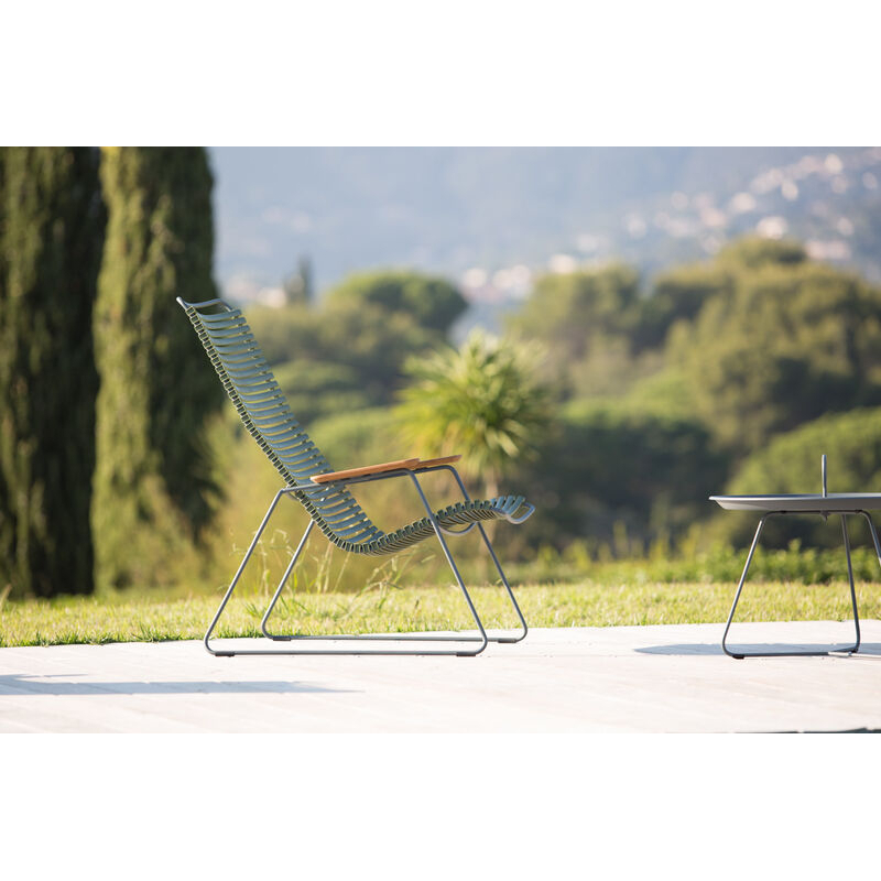 Fauteuil extérieur Fauteuil CLICK Vert olive HOUE