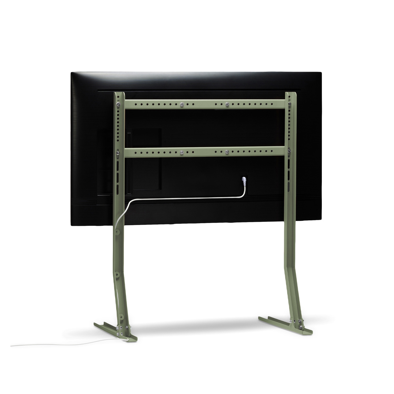 Meuble TV Support TV BENDY Haut Vert Mousse PEDESTAL